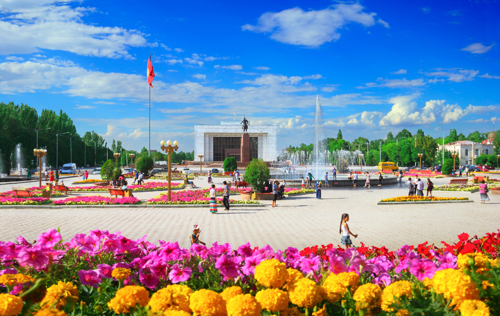Ала-Тоо – центральная площадь Бишкека