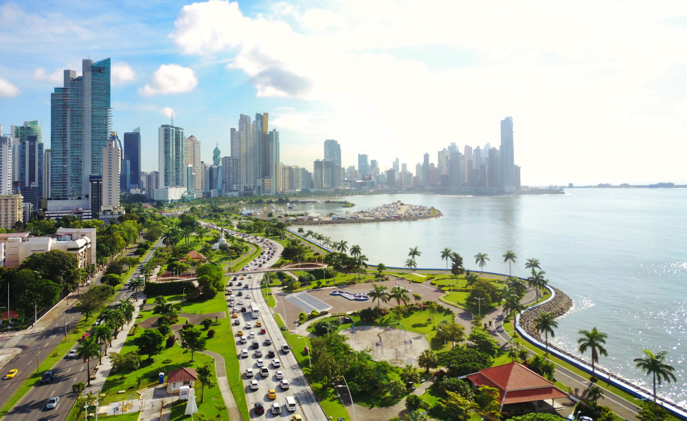 Панорамный вид на Панама Сити