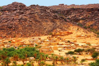 Поселок в Мавритании