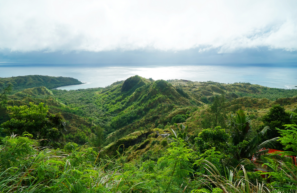Ландшафт острова Гуам