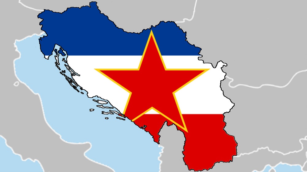 Karta YUgoslavii
