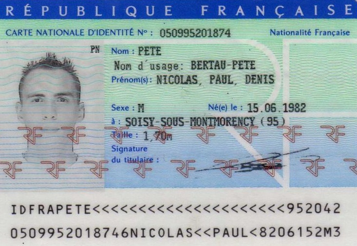 Оформление ID-карты гражданина Франции