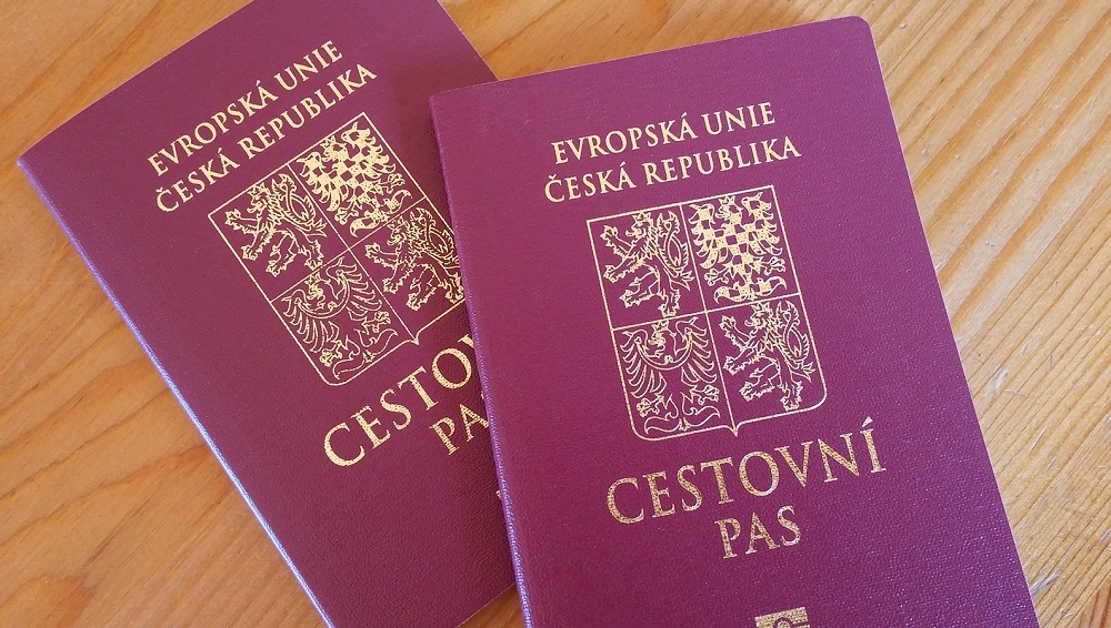 Паспорт Чехии