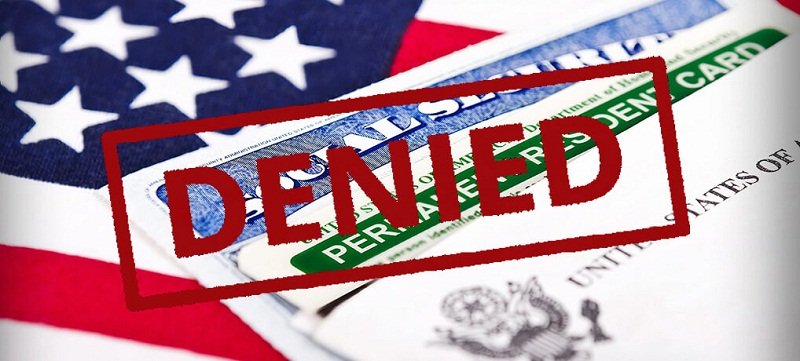 Отказ в визе в США